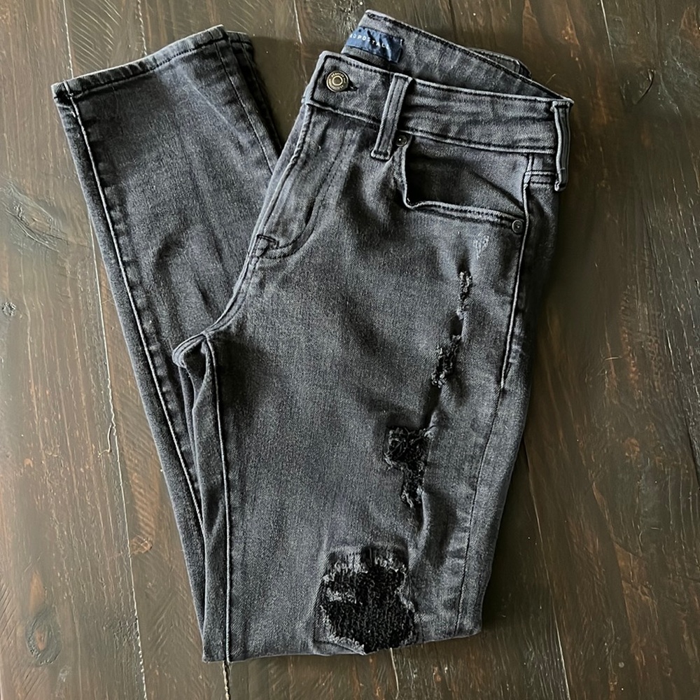 Guys Aeropostale Black Jeans, Slim, Straight Leg, Size 29/30
